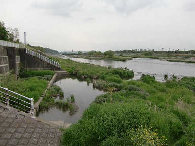 三沢側からの流れ込み